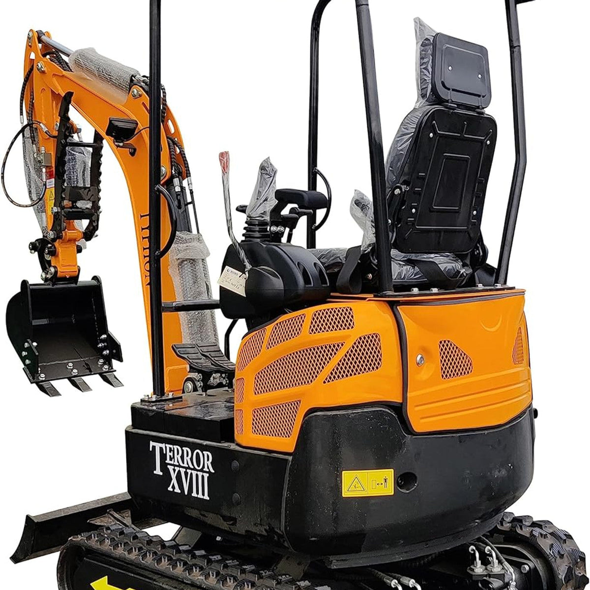 Mini-pelle TERROR XVIII de 4 000 lb (environ 1 814 kg) avec moteur diesel Kubota D902 certifié EPA